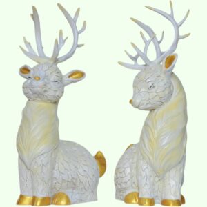 Kids Deer Sculpture (Set of 2)