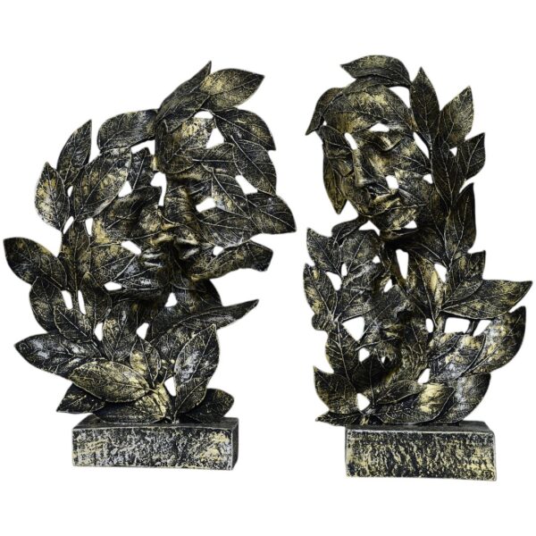 Leaf Couple Face (set of 3) - Image 2