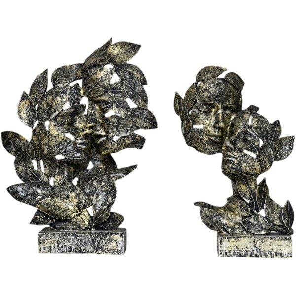 Leaf Couple Face (set of 3) - Image 4