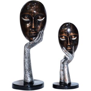 Hand Face (set of 2)