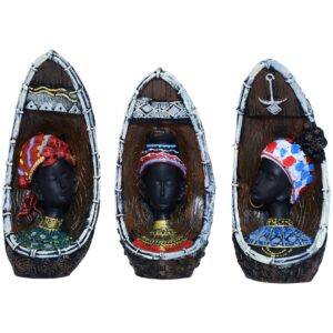 Kasti African Lady (Set of 3)