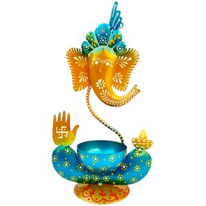 Iron Mini Ganesha Tlight