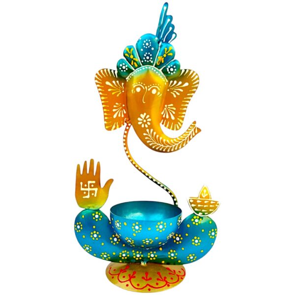 Iron Mini Ganesha Tlight