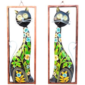 Iron Cat Wall Frame (Set of 2)