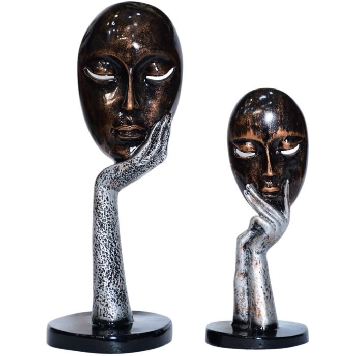Hand Face (set of 2)