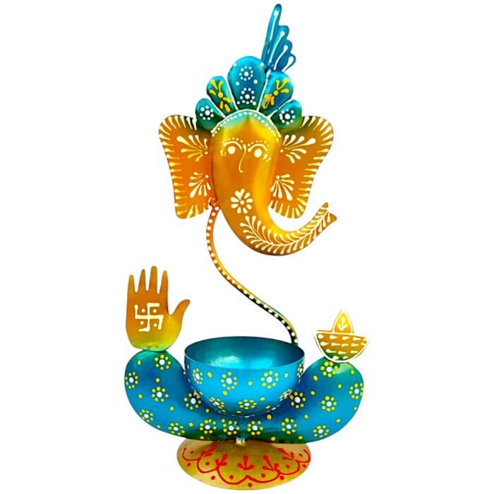 Iron Mini Ganesha Tlight