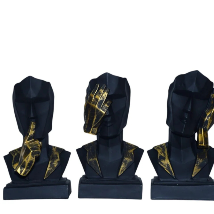 Antique abstract face Sculptures